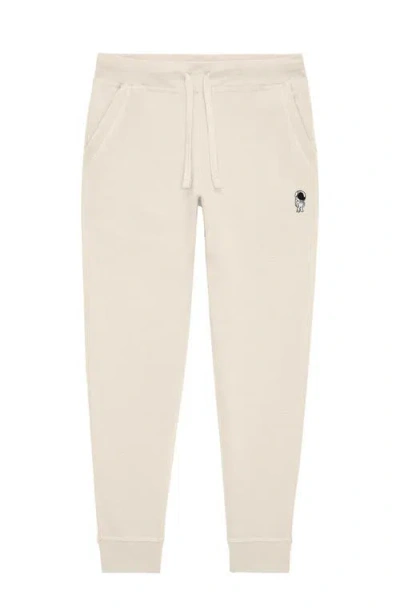 Dalix Mens Astronaut Midweight Fleece Jogger Pant In Sand