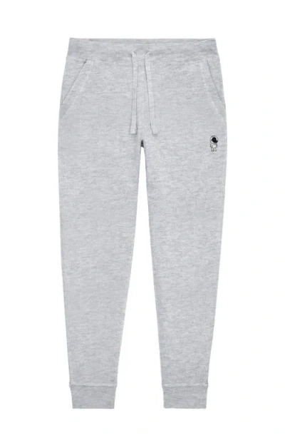 Dalix Mens Astronaut Midweight Fleece Jogger Pant In Gray