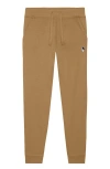 Dalix Mens Astronaut Midweight Fleece Jogger Pant In Brown