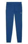 Dalix Mens Astronaut Midweight Fleece Jogger Pant In Blue