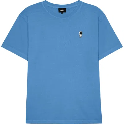 Dalix Mens Astronaut Midweight Garment Dye Tee