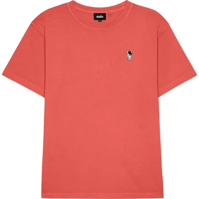 Dalix Mens Astronaut Midweight Garment Dye Tee