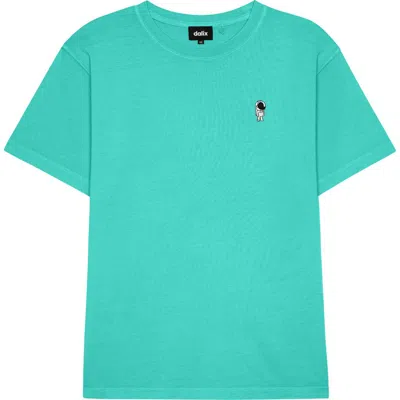 Dalix Mens Astronaut Midweight Garment Dye Tee