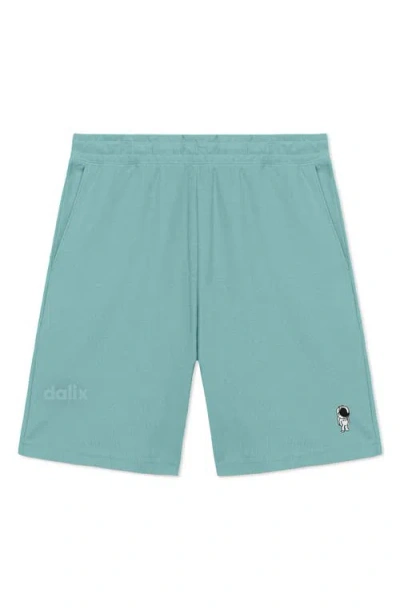 Dalix Mens Astronaut Midweight Gym Short In Blue