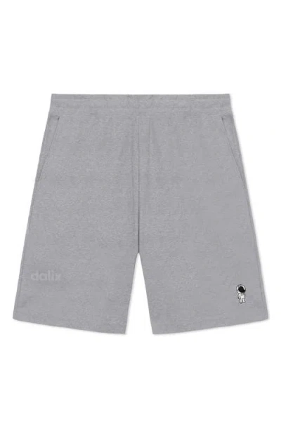 Dalix Mens Astronaut Midweight Gym Short In Gray
