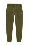 Dalix Mens Astronaut Midweight Washed Jogger Pant In Green