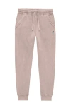 Dalix Mens Astronaut Midweight Washed Jogger Pant In Gray