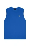 Dalix Mens Astronaut Muscle Tank In Blue