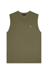 Dalix Mens Astronaut Muscle Tank In Green
