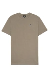 Dalix Mens Astronaut Soft Heavyweight Tee In Brown