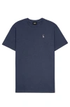 Dalix Mens Astronaut Soft Heavyweight Tee In Blue