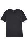 Dalix Mens Espresso Martini Midweight Garment Dye Tee