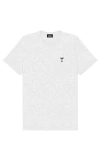 Dalix Mens Espresso Martini Midweight Tee In Gray