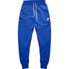 Dalix Mens Ghost Fleece Jogger Sweatpants In Royal Blue