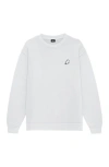 Dalix Mens Ghost Heavyweight Relaxed Sweatshirt In Gray