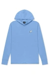 Dalix Mens Ghost Hooded Long Sleeve Jersey Tee In Blue