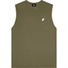 Dalix Mens Ghost Lightweight Cotton Tank In Green