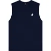 Dalix Mens Ghost Lightweight Cotton Tank In Blue