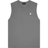 Dalix Mens Ghost Lightweight Cotton Tank In Red