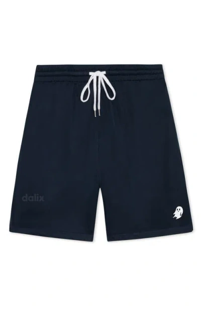 Dalix Mens Ghost Midweight Court Short In Blue