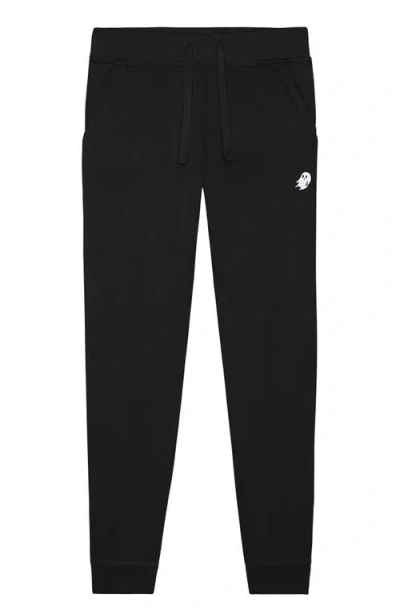 Dalix Mens Ghost Midweight Fleece Jogger Pant In Black
