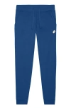 Dalix Mens Ghost Midweight Fleece Jogger Pant In Blue