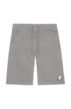 Dalix Mens Ghost Midweight Fleece Short In Gray