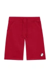 Dalix Mens Ghost Midweight Fleece Short In Red