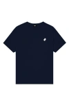 Dalix Mens Ghost Midweight Jersey Tee In Blue