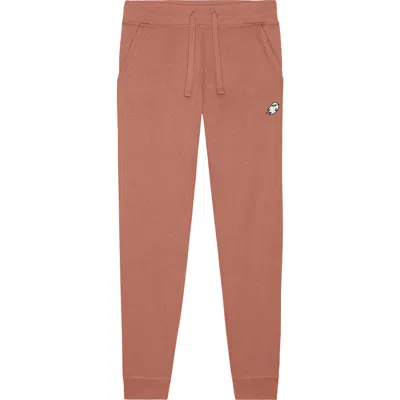 Dalix Mens Ghost Mode Midweight Fleece Jogger Pant In Pink