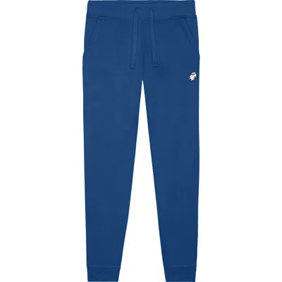 Dalix Mens Ghost Mode Midweight Fleece Jogger Pant In Blue