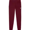 Dalix Mens Ghost Mode Midweight Fleece Jogger Pant In Burgundy