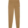 Dalix Mens Ghost Mode Midweight Fleece Jogger Pant In Brown