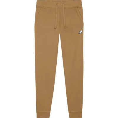 Dalix Mens Ghost Mode Midweight Fleece Jogger Pant In Brown