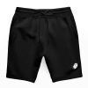 Dalix Mens Ghost Relaxed Fleece Sweat Elastic Shorts In Black
