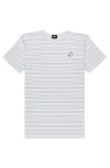 Dalix Mens Ghost Striped Jersey Tee In Multi