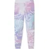 Dalix Mens Ghost Tie Dye Fleece Jogger Pant In Multi
