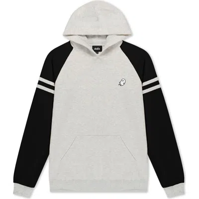 Dalix Mens Ghost Varsity Midweight Hooded Sweatshirt In Multi