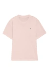 Dalix Mens Lil Alien Heavyweight Pigment Dye Tee In Pink