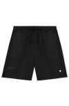 Dalix Mens Lil Alien Midweight Active Short In Black