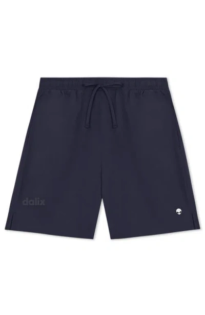 Dalix Mens Lil Alien Midweight Active Short In Blue