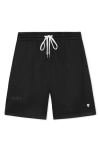 Dalix Mens Lil Alien Midweight Court Short In Black