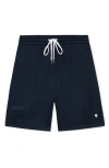 Dalix Mens Lil Alien Midweight Court Short In Blue