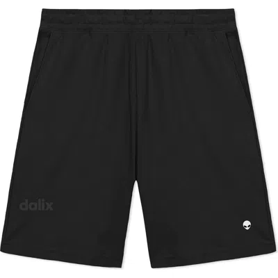 Dalix Mens Lil Alien Midweight Gym Short In Black