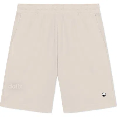 Dalix Mens Lil Alien Midweight Gym Short In Neutral