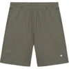 Dalix Mens Astronaut Midweight Gym Short In Green