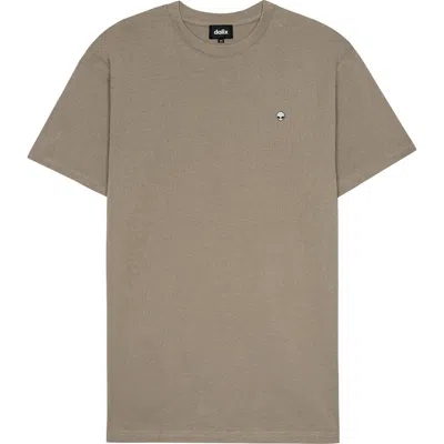 Dalix Mens Lil Alien Soft Heavyweight Tee In Brown