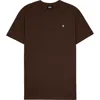Dalix Mens Lil Alien Soft Heavyweight Tee In Brown