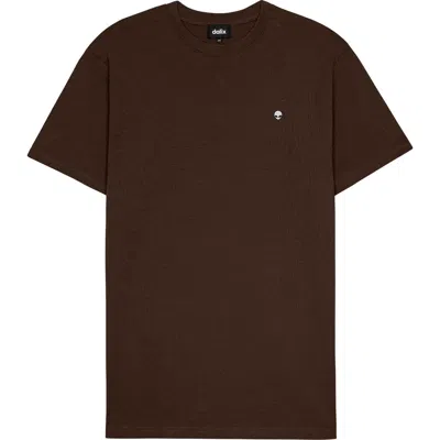 Dalix Mens Lil Alien Soft Heavyweight Tee In Brown