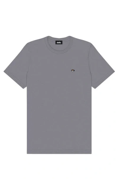 Dalix Mens Lil Coffee Jersey Tee In Gray